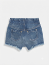 GIRL'S MIDI DENIM SHORTS -GP -(3M-5Y)