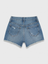 GIRL'S RIPPED DENIM SHORTS -GP -(5-16YEARS)