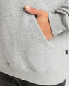 MEN B-GRADE EMB LOGO HOOD - BLB