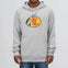 MEN'S B-GRADE LOGO PRINTED HOOD - BASS.P.S