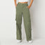 LADIES B-GRADE STRAIGH CARGO TROUSER -ARI.ZONA