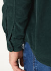 MEN REGULAR FIT CORDUROY SHIRT - ONLY.S