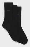 MEN'S THREE PACK REGULAR-LENGTH SOCKS - BOSS