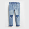 GIRL'S HEART PATCH JEGGIINGS | GP