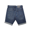 DENIM ROLLED BERMUDA SHORTS|GP