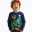 KIDS ROCKING DINO SWEATER | H.M-(2Y-10Y)