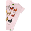 GIRL'S HORSE BREEDS TEE | J.DEER-(4Y-7Y)