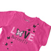 GIRL'S LOVE BUTTERFLY TEE | ULTIMATE-(5Y-14Y)