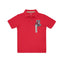 BOY'S NO# 7 POLO | CRB-(8Y-16Y)