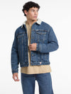 MEN'S SHERPA LINED JACKET -GSS