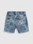 BOY'S 2 TONE DENIM SHORTS -GP -(2M-4Y)