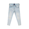 GIRL'S EMBROIDERD DOTTED JEANS | GP-(4Y-16Y)