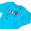 GIRL'S LOVE BUTTERFLY TEE | ULTIMATE-(5Y-16Y)