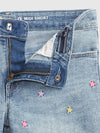 GIRL'S EMB STAR MIDI SHORT - GP -(4-18)YEARS