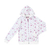 LADIES FLORAL HOODIE | W.B