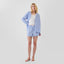 LADIES SLEEPWEAR POPLIN BOXER SHORT -GP