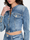 WOMEN'S ECO CROPPED DENIM JACKET -GSS