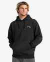 MEN B-GRADE EMB LOGO HOOD - BLB