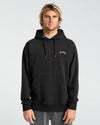 MEN B-GRADE EMB LOGO HOOD - BLB