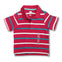 BOY'S RED STRIPE POLO | ON-(6M-5Y)