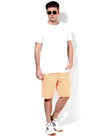MEN'S DUDES JJ ORANGE JEANS SHORT | JACK & JONES