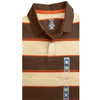 BOY'S BROWN BOLD STRIPE POLO | ON-(6M-5Y)