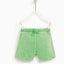 BOY'S OTTOMAN BERMUDA GREEN SHORTS|ZR-(3M-4Y)