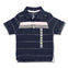 BOY'S NAVY STRIPE POLO | ON-(12M-5Y)