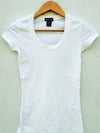 LADIES SCOOP NECKLINE TEE | WET SEAL
