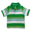 BOY'S GREEN STRIPE POLO | ON-(6M-5Y)
