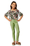 GIRLS CASUAL JEANS |ZR-(5Y)