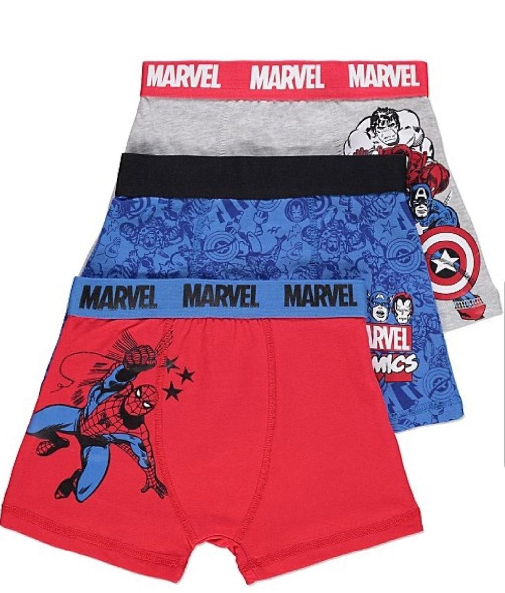 Lote de 3 boxers Marvel®, Homem-Aranha-Menino 2-14 anos-Homem