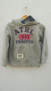 BOYS HOOD 1905 ZR -GREY (9-14YRS)