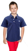 BOYS LION LOGO POLO BY ON(12M-5YRS)