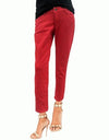 LADIES SKINNY STRETCH ANKLE JEANS|ON