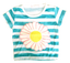 GIRL'S SUNFLOWER PATCH T-SHIRT | MARKHOR