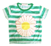 GIRL'S SUNFLOWER PATCH T-SHIRT | MARKHOR