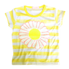 GIRL'S SUNFLOWER PATCH T-SHIRT | MARKHOR