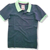 MEN'S GREEN STRIPPER POLO | BOSTON CREW