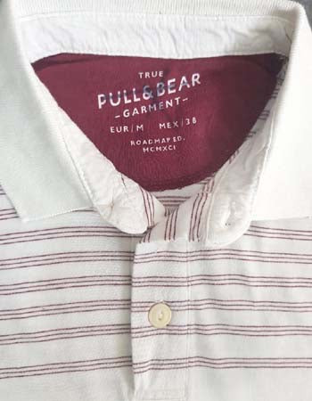 Polo shirt pull and bear online