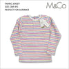 GIRL'S SHINY STRIPE TEE | M&Co-(3M-4Y)