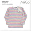 GIRL'S SHINY STRIPE TEE | M&Co-(3M-4Y)