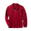 BOY’S FULL SLEEVE PIQUE POLO| GP - RED - (4Y-16Y)