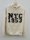 LADIES APPLIQUE NYC 1953 HOOD | ALCOTT