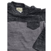 BOYS MELANGE 2 TONE POCKET TEE| COPPER DENIM-(2Y-16Y)