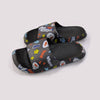 BABY SOFT SLIPPER | MARIO-BLACK-(2Y-7Y)