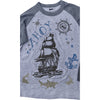 BOYS AHOY SAILOR TEE BY GP (3-5YEARS)