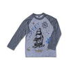 BOYS AHOY SAILOR TEE BY GP (3-5YEARS)