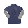 BOY’S HANG DOWN POLO|GP-BLUE-(4Y-16Y)