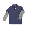 BOY’S HANG DOWN POLO|GP-BLUE-(4Y-16Y)